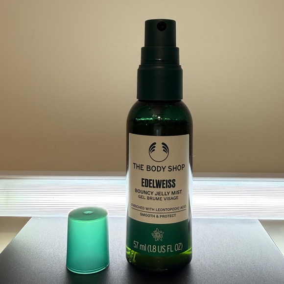 The Body Shop Edelweiss Bouncy Jelly Mist Smooth Protect 1.8 Fl Oz 57 ml New HTF - Picture 3 of 3